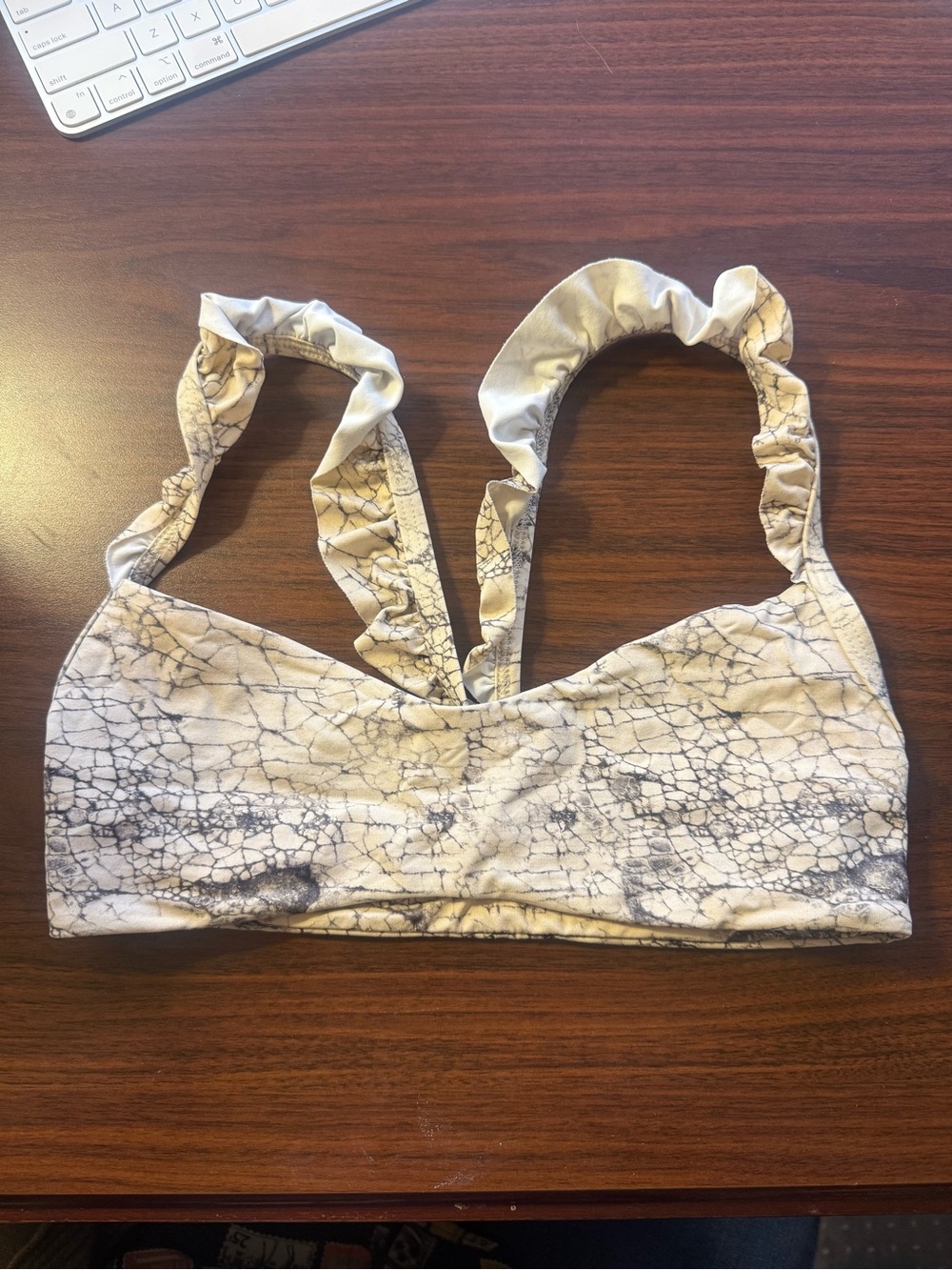 Boys + Arrows bikini top in Baja print
